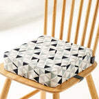 Booster Seat | Adjustable Height, Foldable & Safety Straps