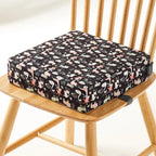 Booster Seat | Adjustable Height, Foldable & Safety Straps
