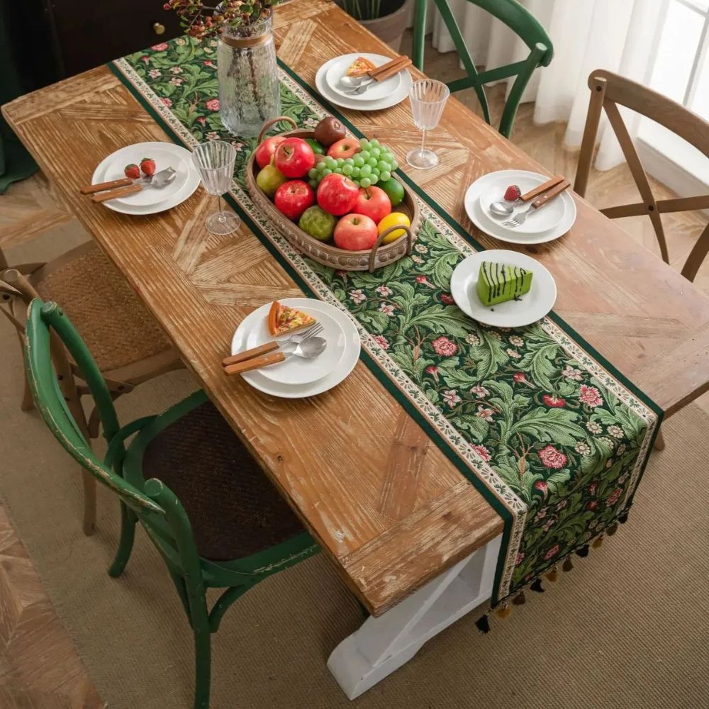 Botanical Stitch Table Runner