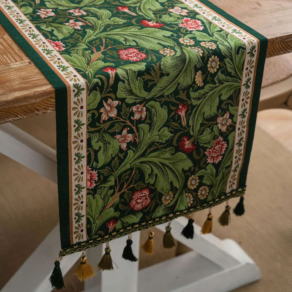 Botanical Stitch Table Runner