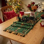 Botanical Tassel Table Runner