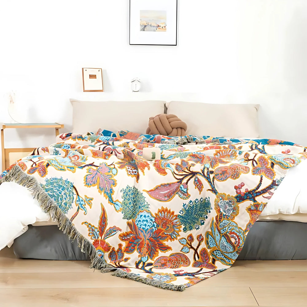 Botanical Throw Blanket