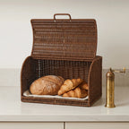 Bread Basket | Handwoven Seagrass & Lid