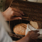 Bread Basket | Handwoven Seagrass & Lid