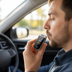 Breathalyzer | USB-Rechargeable Keychain & LCD Display