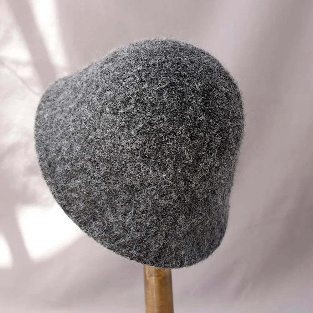Bucket Hat | Warm Wool | Foldable