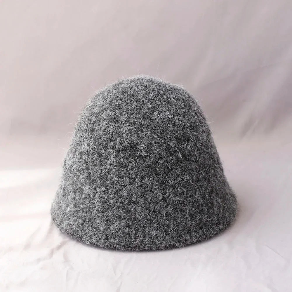 Bucket Hat | Warm Wool | Foldable