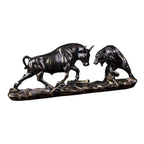 Bull and Bear Figurine