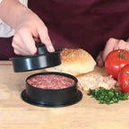 Burger Patty Press | Adjustable Thickness & Uniform Shaping | Removable Mold