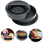 Burger Patty Press | Adjustable Thickness & Uniform Shaping | Removable Mold