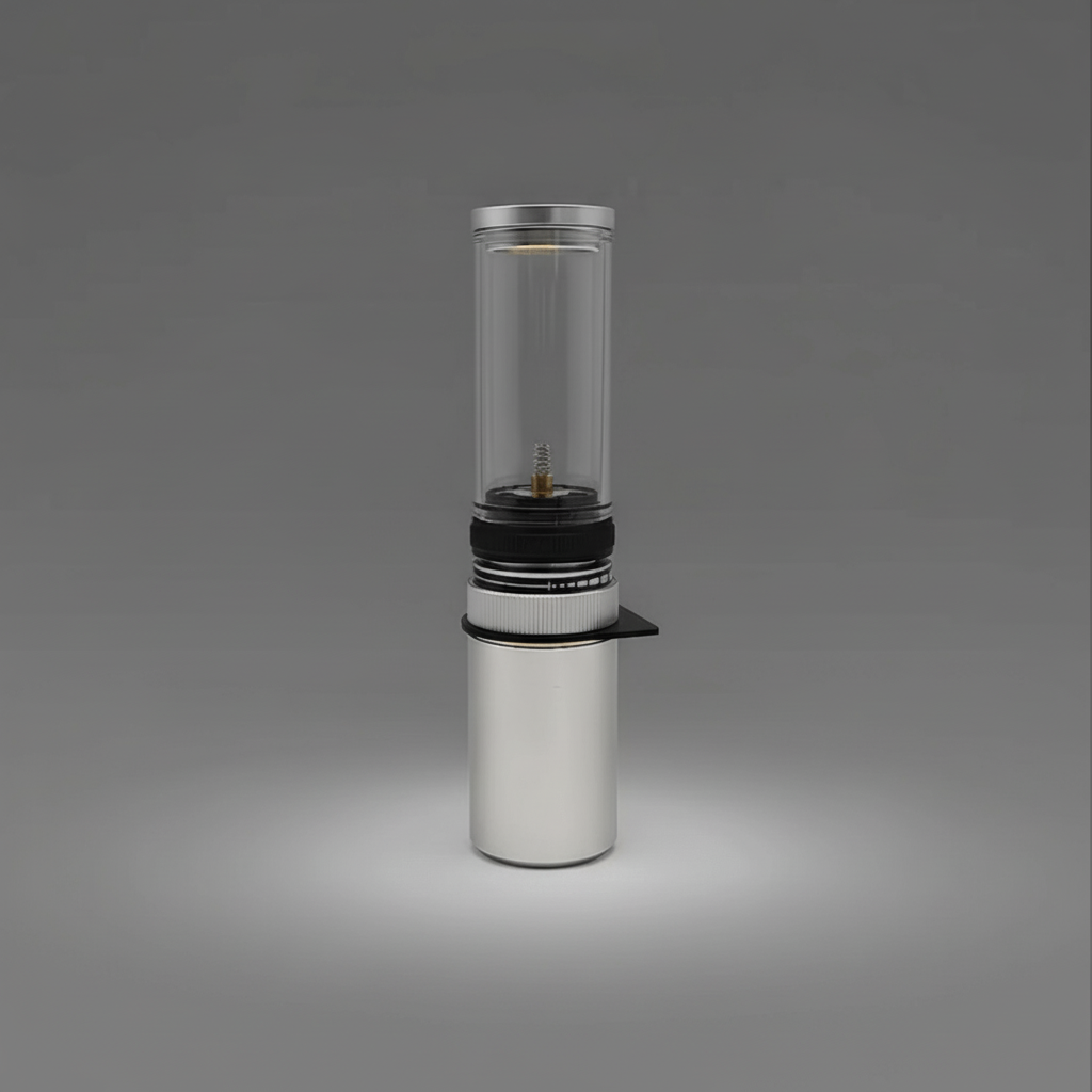 Camping Lantern | Butane & Stepless Adjustable Flame | Aluminum Body