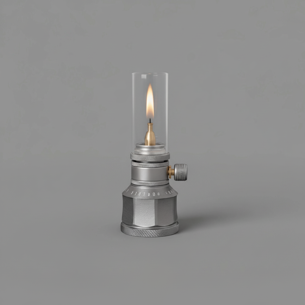 Camping Lantern | Butane & Stepless Adjustable Flame | Aluminum Body