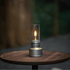 Camping Lantern | Butane & Stepless Adjustable Flame | Aluminum Body