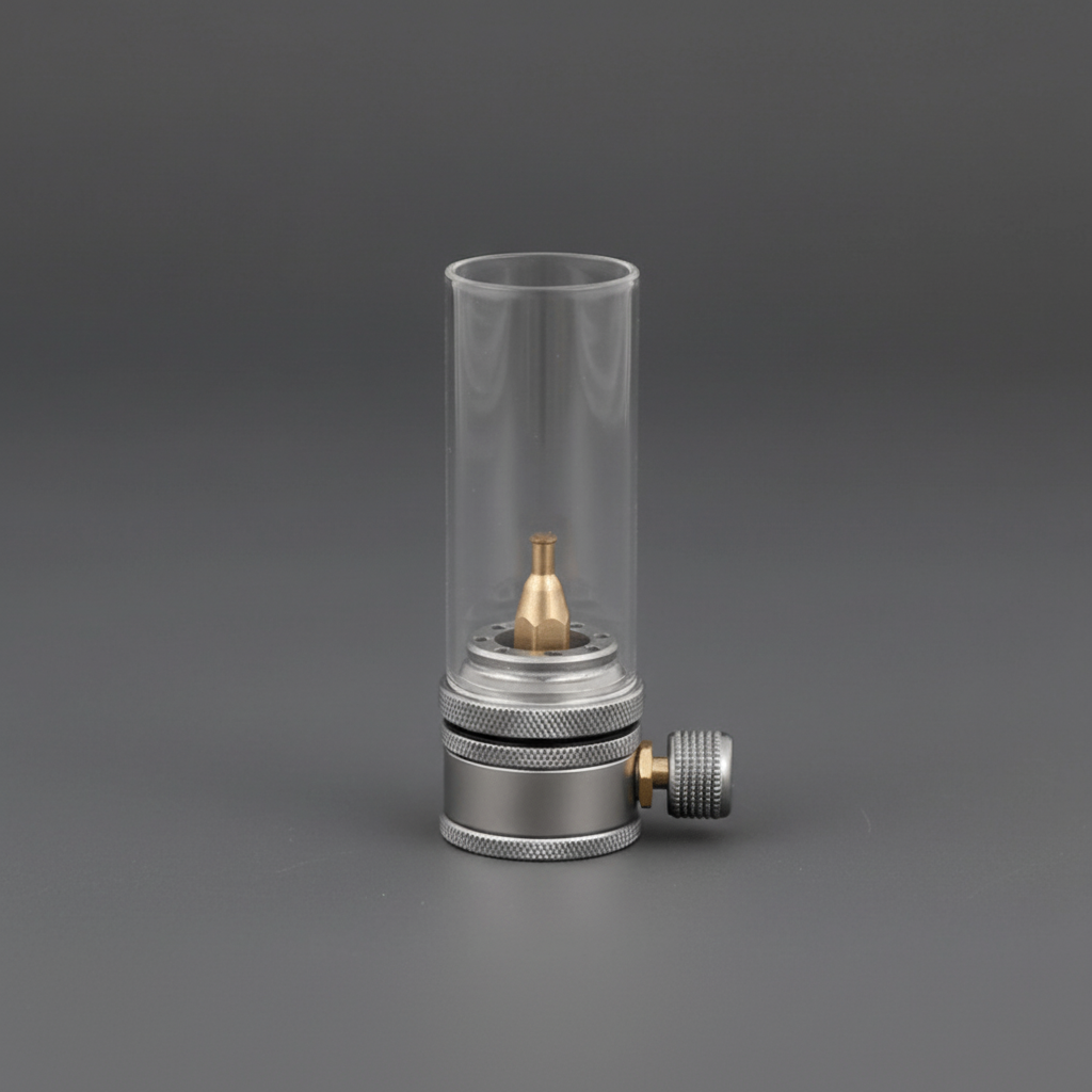 Camping Lantern | Butane & Stepless Adjustable Flame | Aluminum Body