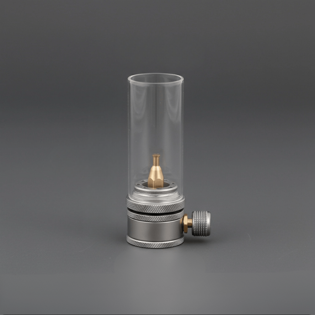 Camping Lantern | Butane & Stepless Adjustable Flame | Aluminum Body