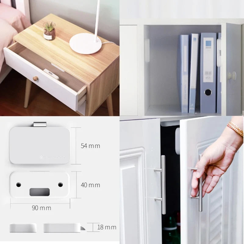 Cabinet & Drawer Lock | Bluetooth Phone Unlock & Child-Safe
