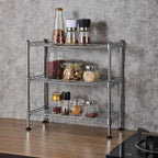 Cabinet Shelf Organizer | 3-Tier Freestanding & No-Drill