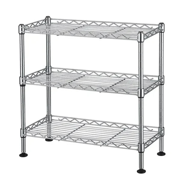 Cabinet Shelf Organizer | 3-Tier Freestanding & No-Drill