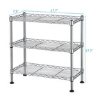 Cabinet Shelf Organizer | 3-Tier Freestanding & No-Drill