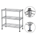 Cabinet Shelf Organizer | 3-Tier Freestanding & No-Drill