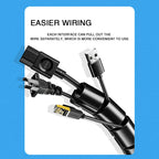 Cable Organizer | Flexible Protective Sleeve & Reusable | Set of 2
