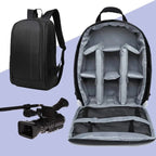 Camera Backpack | Waterproof Nylon, Lightweight & Multiple Compartments