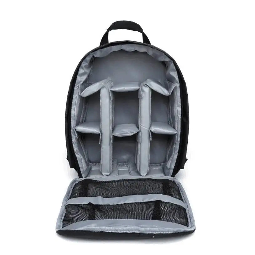 Camera Backpack | Waterproof Nylon, Lightweight & Multiple Compartments
