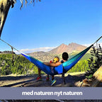 Camping Hammock | Integrated Mosquito Net & Parachute Nylon | Supports 200 kg