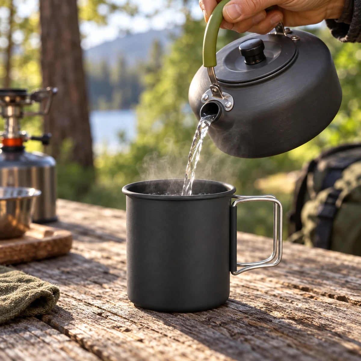 Camping Mug | Lightweight Insulated Aluminum | 300 ml