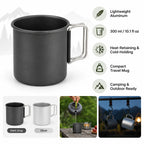 Camping Mug | Lightweight Insulated Aluminum | 300 ml