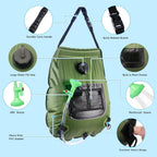 Camping Shower Bag | Solar Heated & Temperature Gauge | 5 Gallon Capacity
