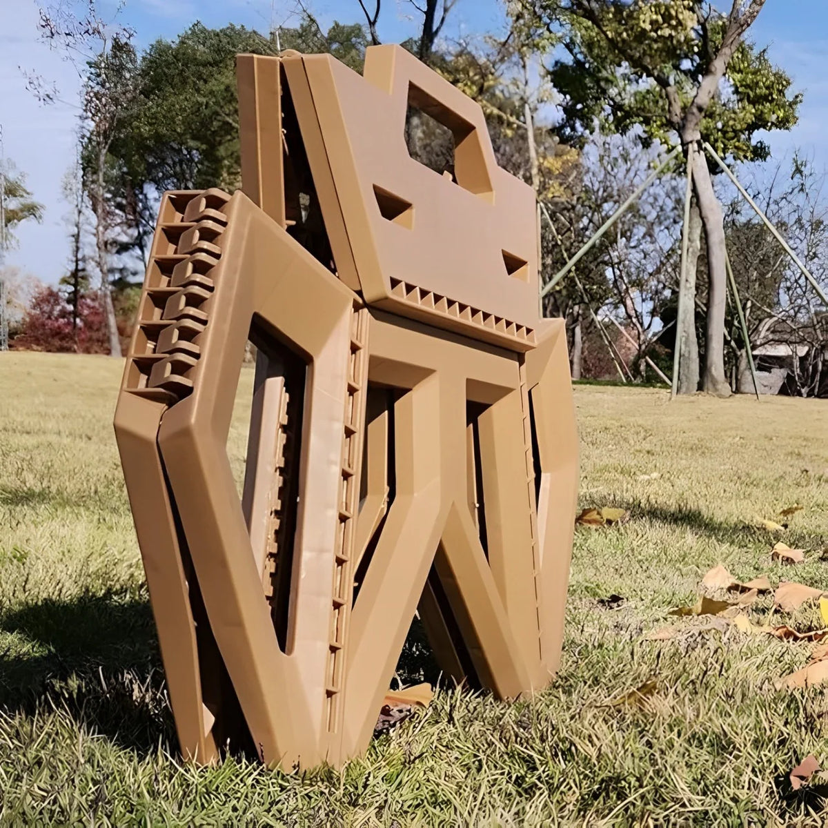 Camping Stool | Foldable & Portable Non-Slip | 330 Lb Capacity