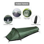 Camping Tent | Ultralight Waterproof & Ventilated | 1 Person