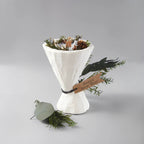 Candle Holder | Handcrafted Cement Stone-Textured | Nordic Design
