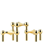 Candle Holder | Molecular-Inspired Sculptural & Metal Finish