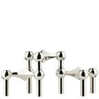 Candle Holder | Molecular-Inspired Sculptural & Metal Finish