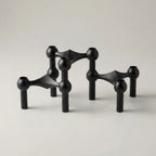 Candle Holder | Molecular-Inspired Sculptural & Metal Finish