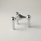 Candle Holder | Molecular-Inspired Sculptural & Metal Finish