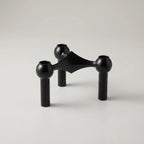 Candle Holder | Molecular-Inspired Sculptural & Metal Finish