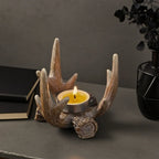 Candle Holder | Sculptural Antler Design | Resin