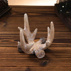 Candle Holder | Sculptural Antler Design | Resin