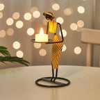 Candle Holder | Woman-Shaped Iron