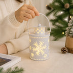 Candle Lantern | LED Flicker & Wrought Iron