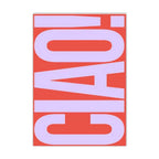 Canvas Wall Art | Minimalist Italian Quote & Waterproof Finish