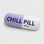 Capsule Pillow | Oversized Plush & 200 mg Print | 2 Sizes