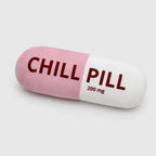Capsule Pillow | Oversized Plush & 200 mg Print | 2 Sizes