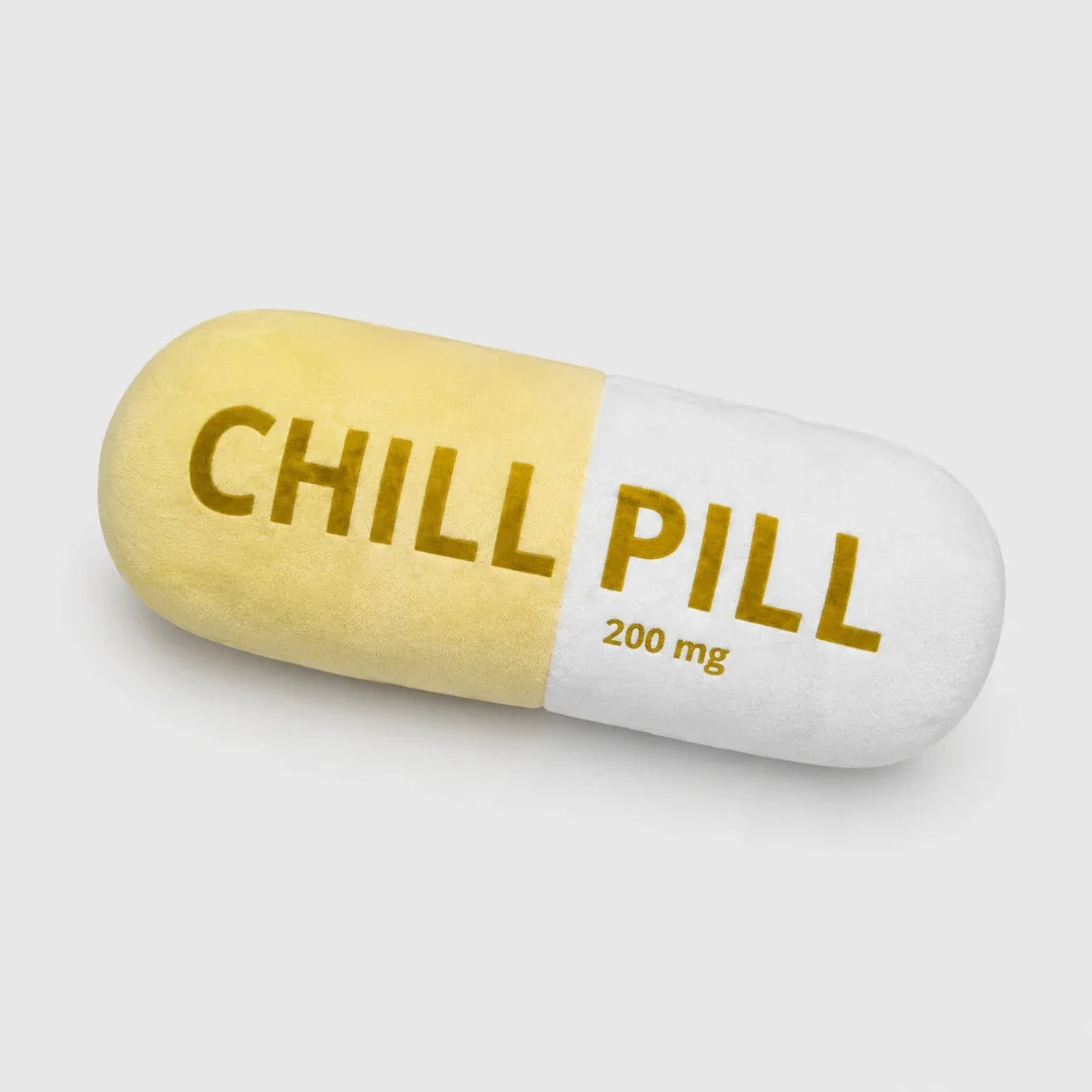 Capsule Pillow | Oversized Plush & 200 mg Print | 2 Sizes