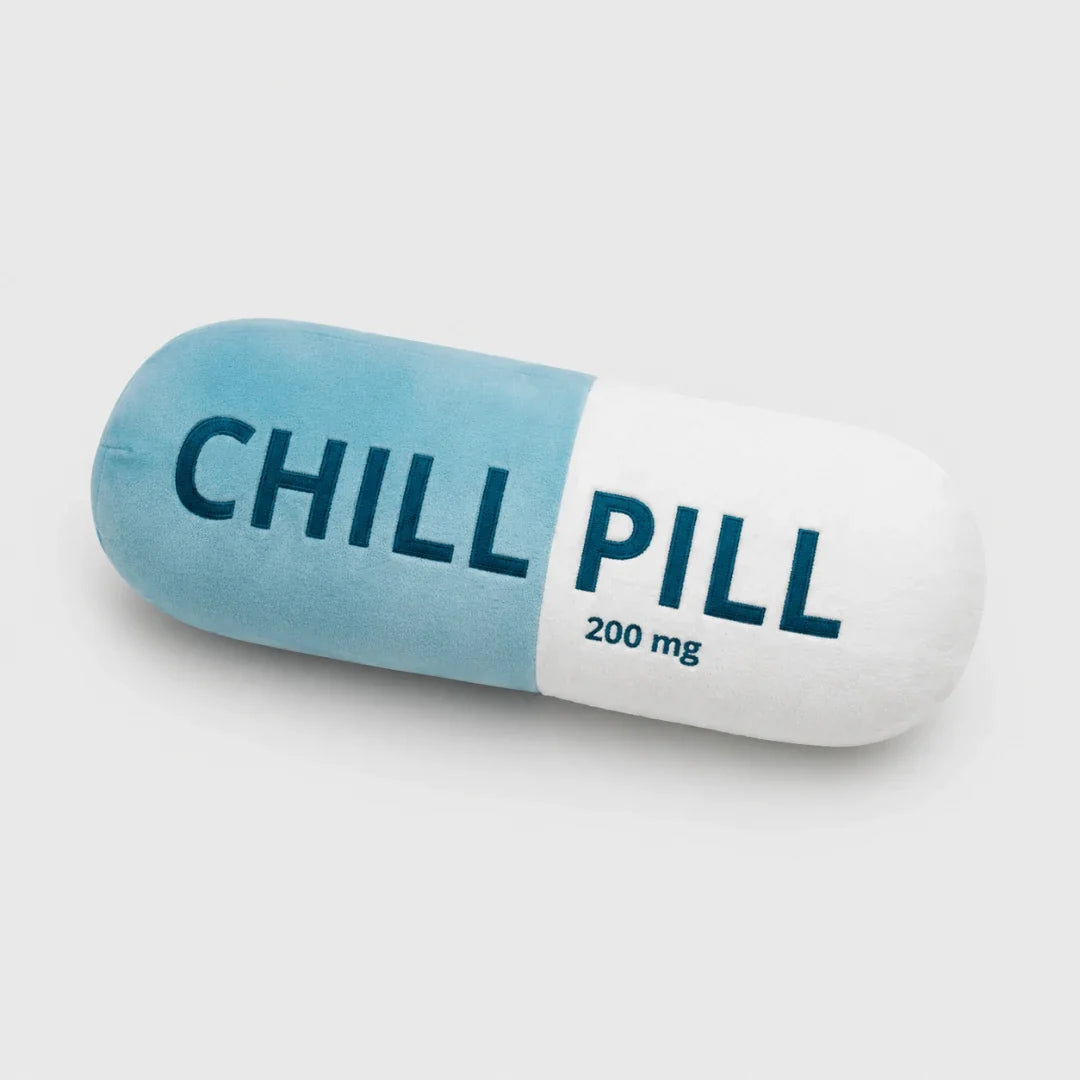 Capsule Pillow | Oversized Plush & 200 mg Print | 2 Sizes