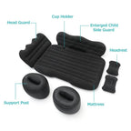Car Air Mattress | Flocked Surface & Dual-Gear Stability | Includes Pump & Repair Kit