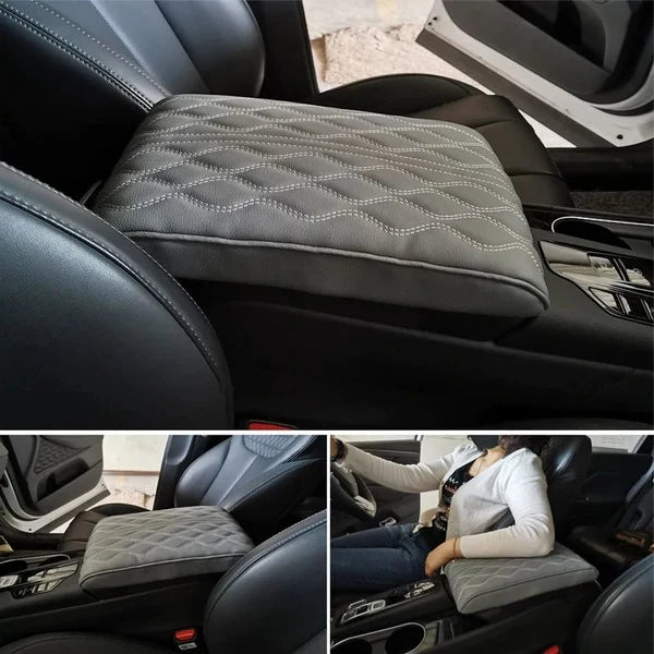 Car Armrest Cover | Memory Foam & Waterproof Microfiber | Universal Fit